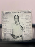 Live Songs - Leonard Cohen